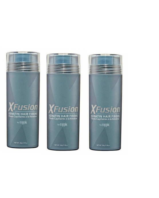 XFusion Keratin Hair Fiber Fiber 28g Black Dark/Med/Light Brown Fast Shipping