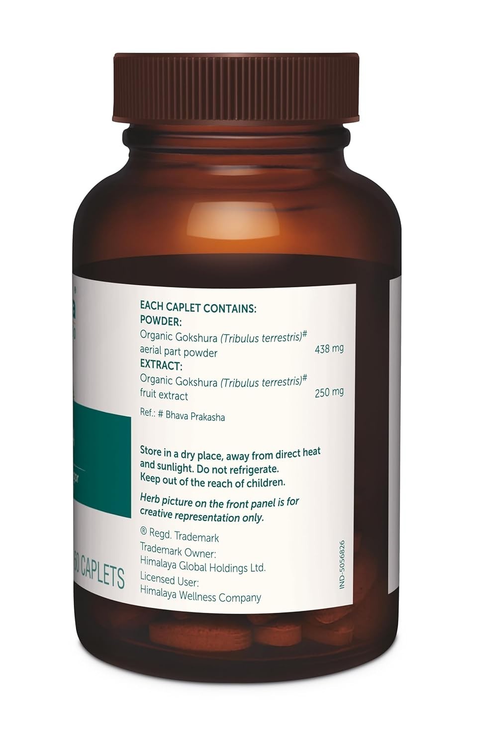 Himalaya Organic Ashwagandha & Gokshura 60 Caplets Each – For Daily Wellness