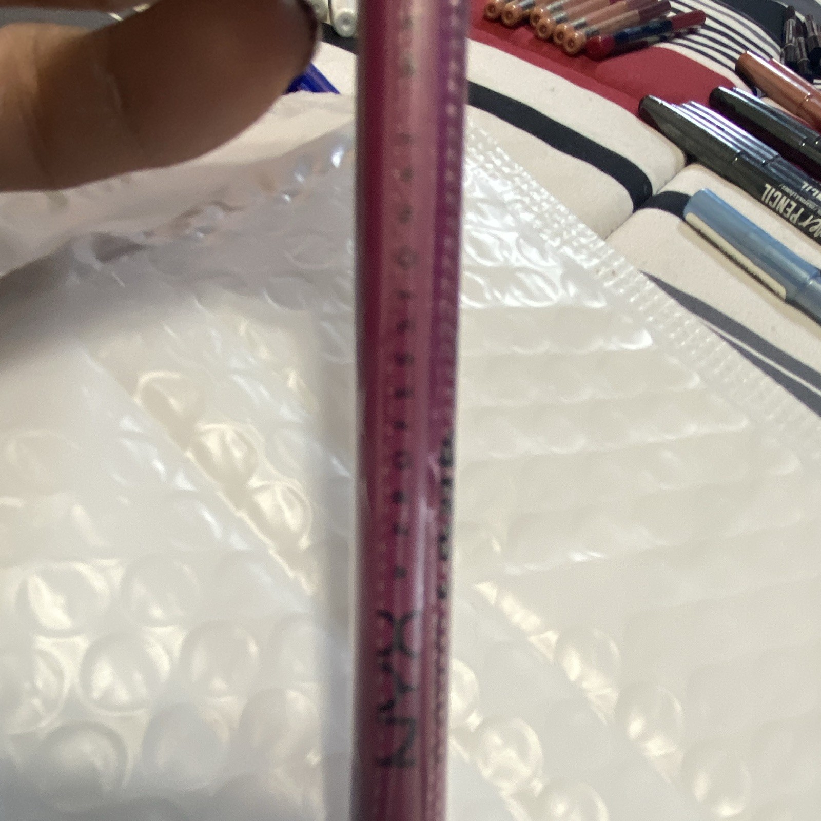 NYX Lip Liner Pencil Mixed Lot, Mauve/Plum Purple Shades, Full Size