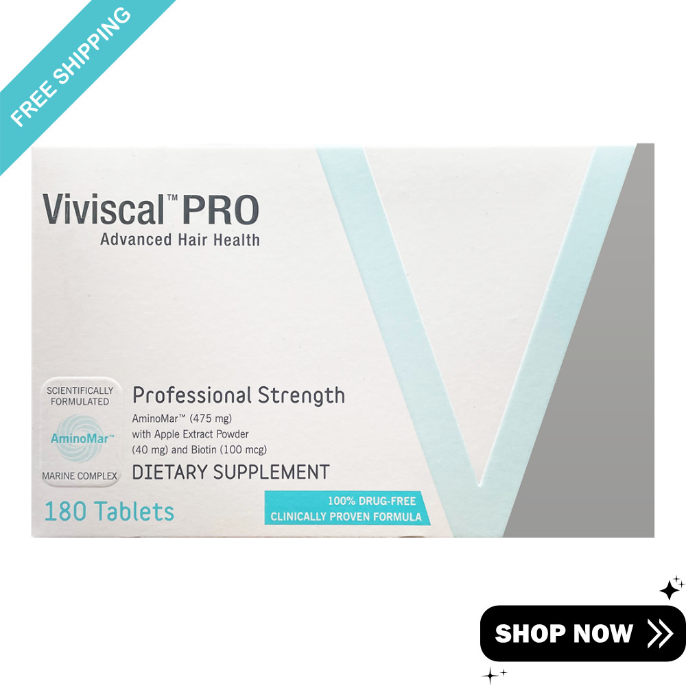 Viviscal Pro Hair Growth Supplement 180 Count Hair Vitamins Exp 04/2027
