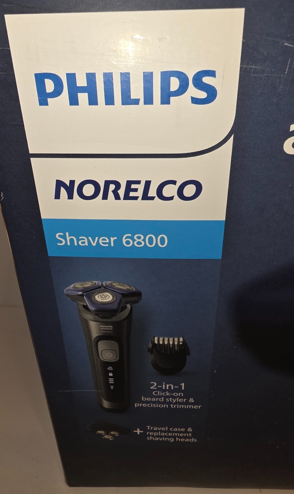 (NEW) Philips Norelco Shaver 6800 with SenseIQ Technology (SEALED RETAIL BOX)