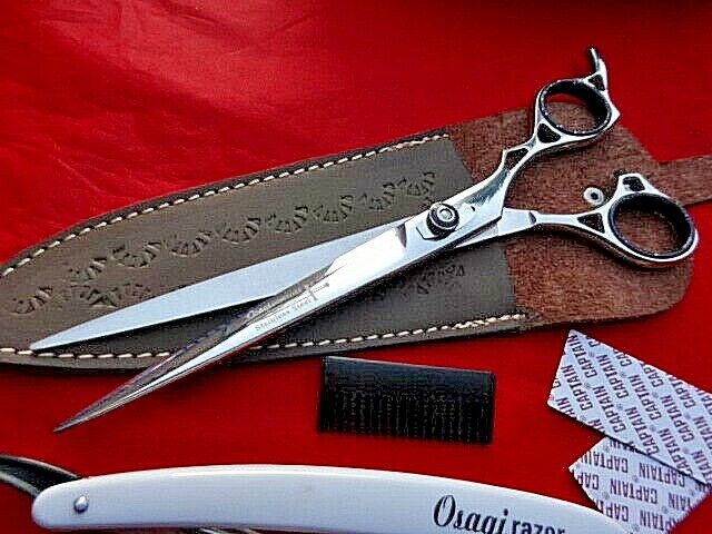 Money Back Warranty 8″ Hairdressing Barber Scissors/Japanese Steel (8.5″FULL)