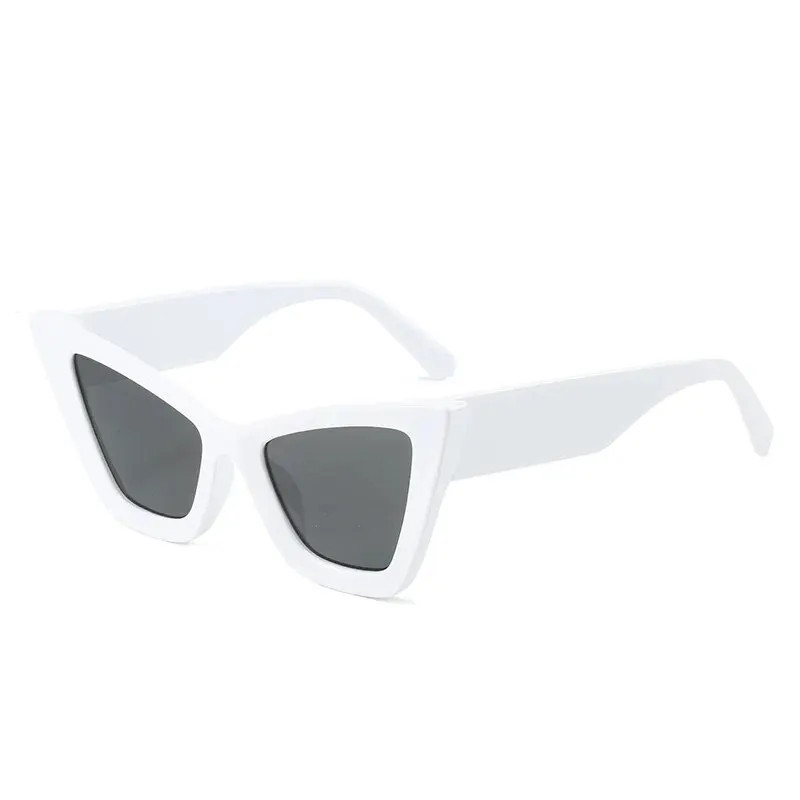 New Large Frame Triangle Cat-eye Sunglasses Europe And The United States Fashion