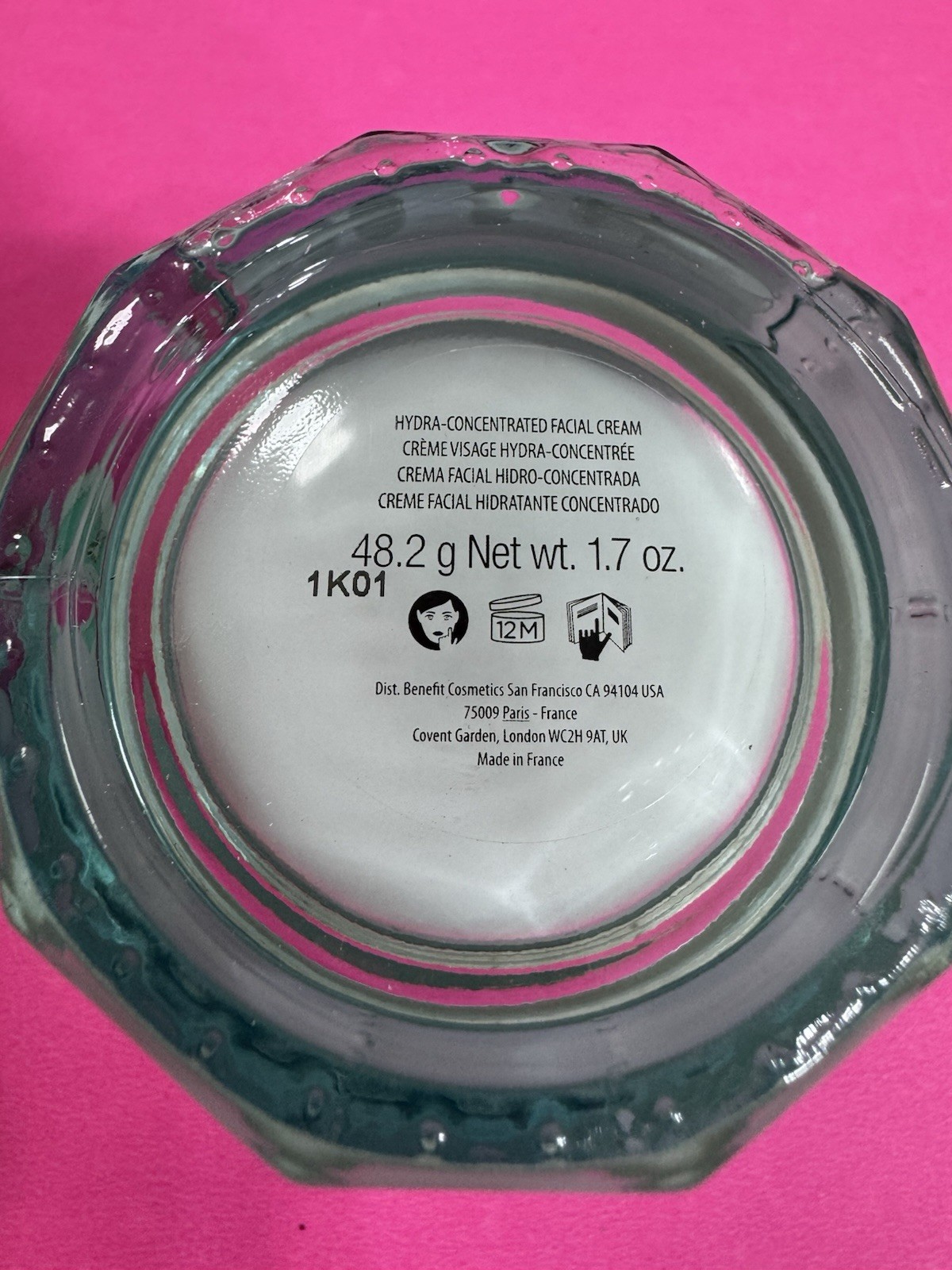 Benefit Total Moisture Facial Cream 48.2 ml / 1.7 oz NEW RARE