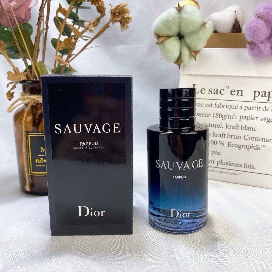 Dior Sauvage Parfum Men’s Fragrance Spray 100 ml / 3.4 fl oz Regular Size