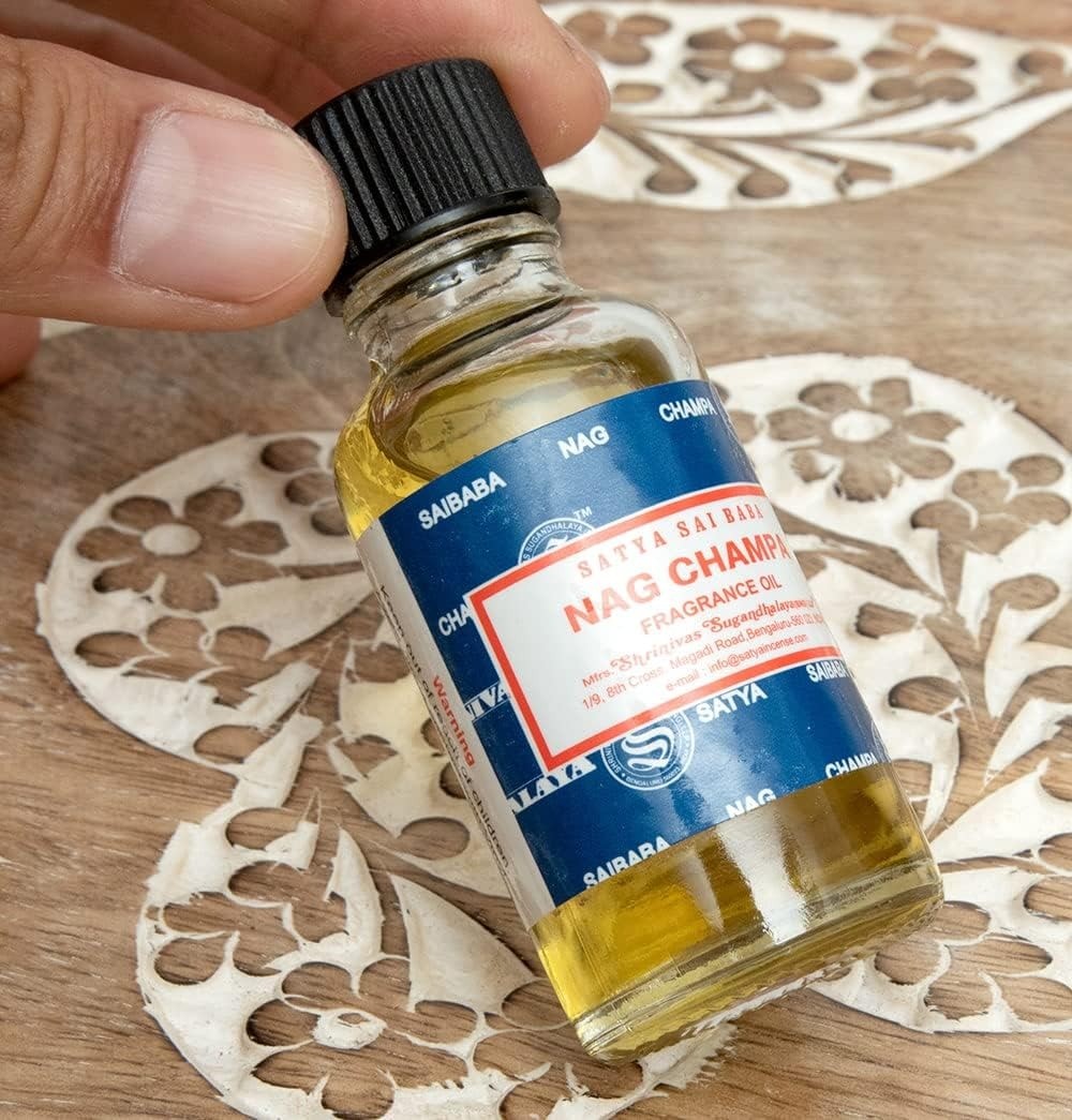 Satya Nag Champa Fragrance Oil 1 Ounce 30ml