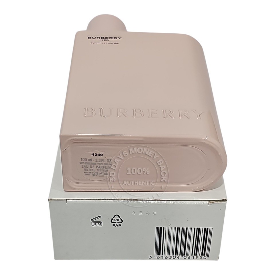 Burberry Her Elixir De Parfum Intense 3.3 oz / 100 ml for Women (As Shown)