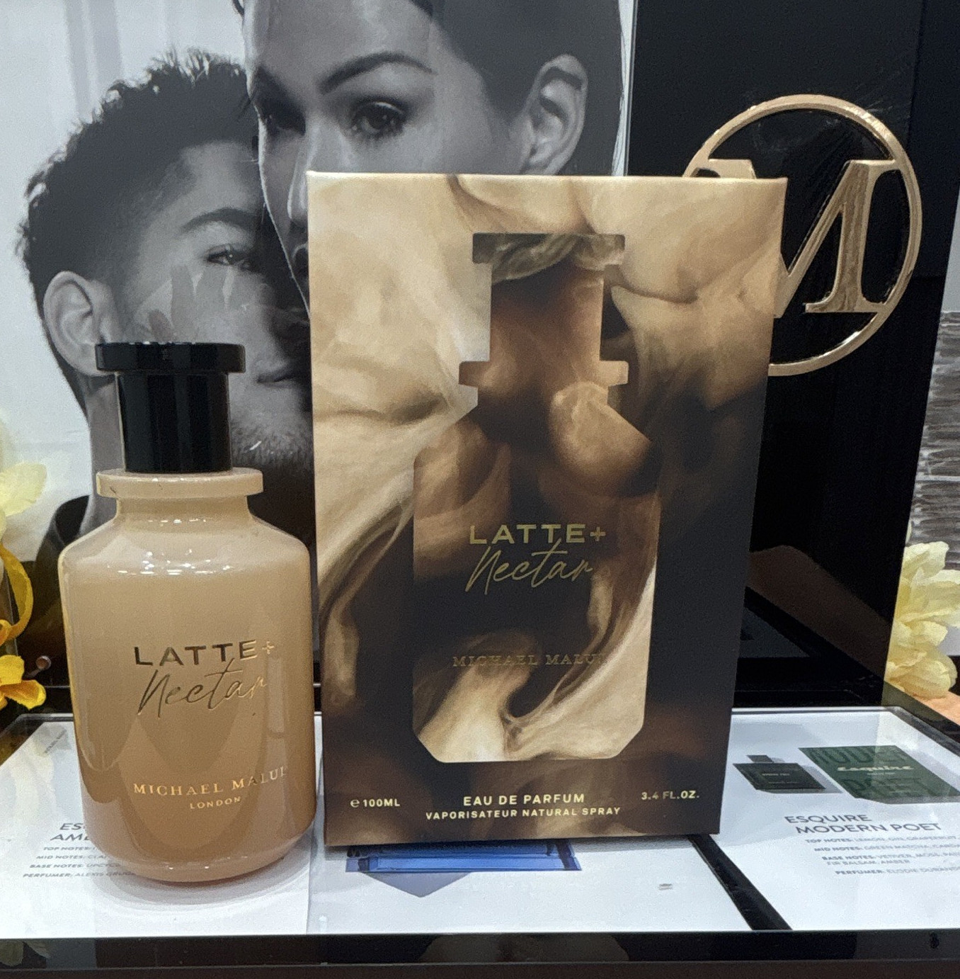 Michael Malul London Latte+ Nectar Eau de Parfum Spray 3.4 fl oz Regular Size