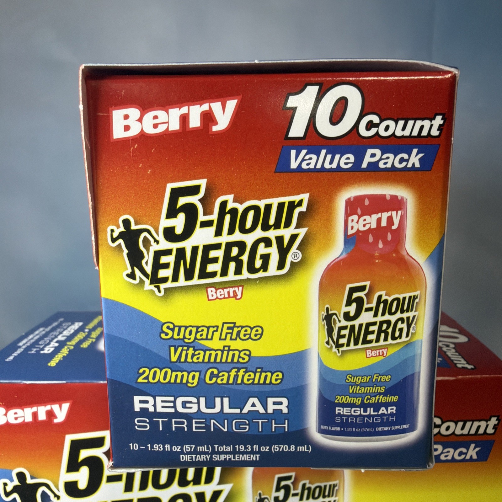 5 Hour Energy RegularStrength BERRY 1.93 oz Shots, Sugar Free, 10 ct (3 Pack)