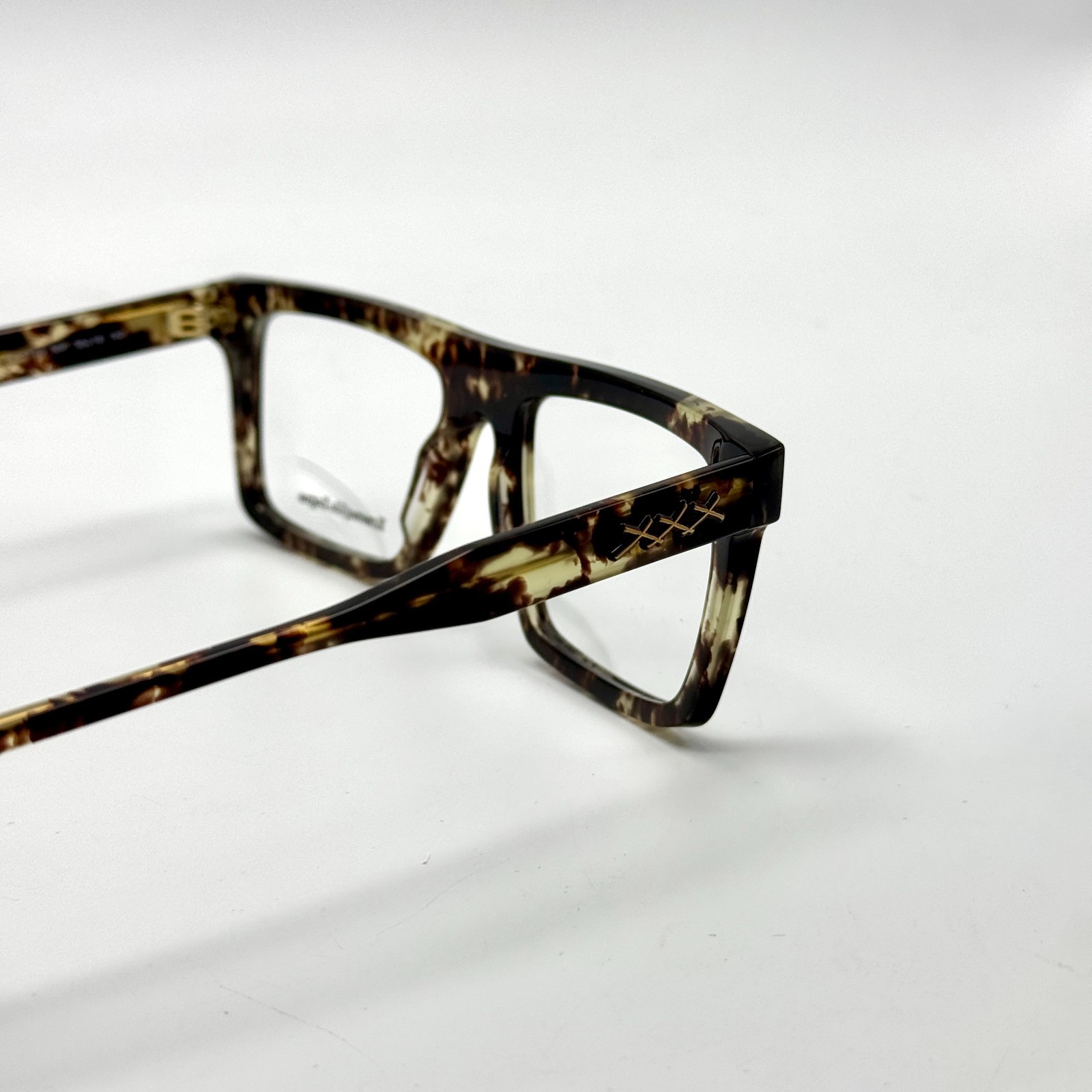 Ermenegildo Zegna Eyeglass Frames XXX15 EZ5199 56P Havana Rectangle 55-18-150