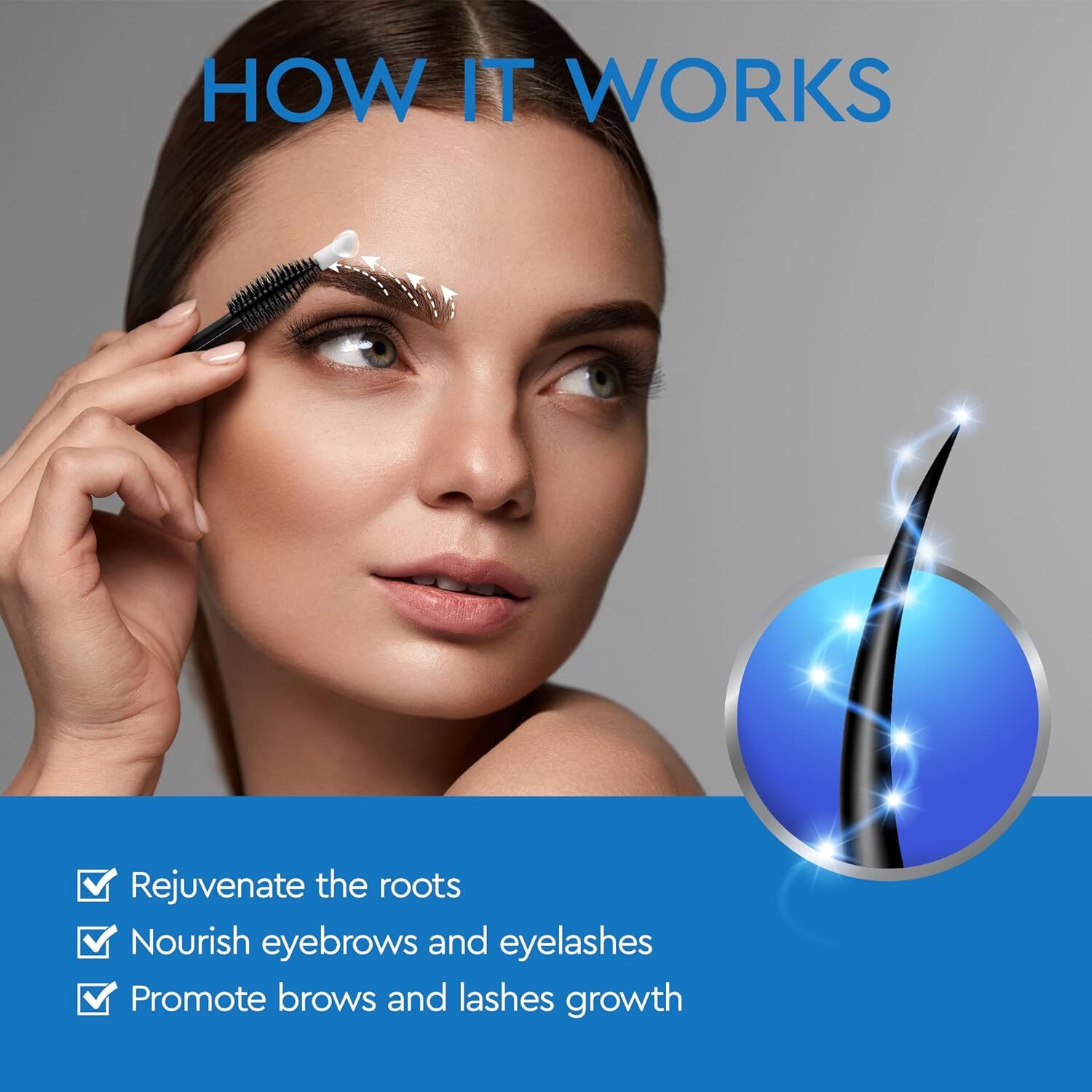 Eyebrow Growth Serum – Natural Eyebrow Serum and Enhancer for Thicker Brows 2025