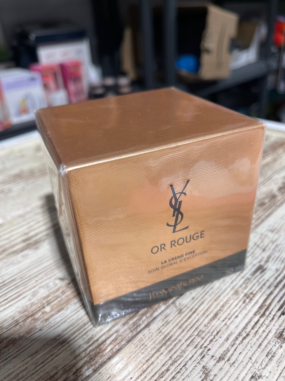 YSL Beaute Or Rouge La Creme Fine 1.6oz/50ml Factory Sealed
