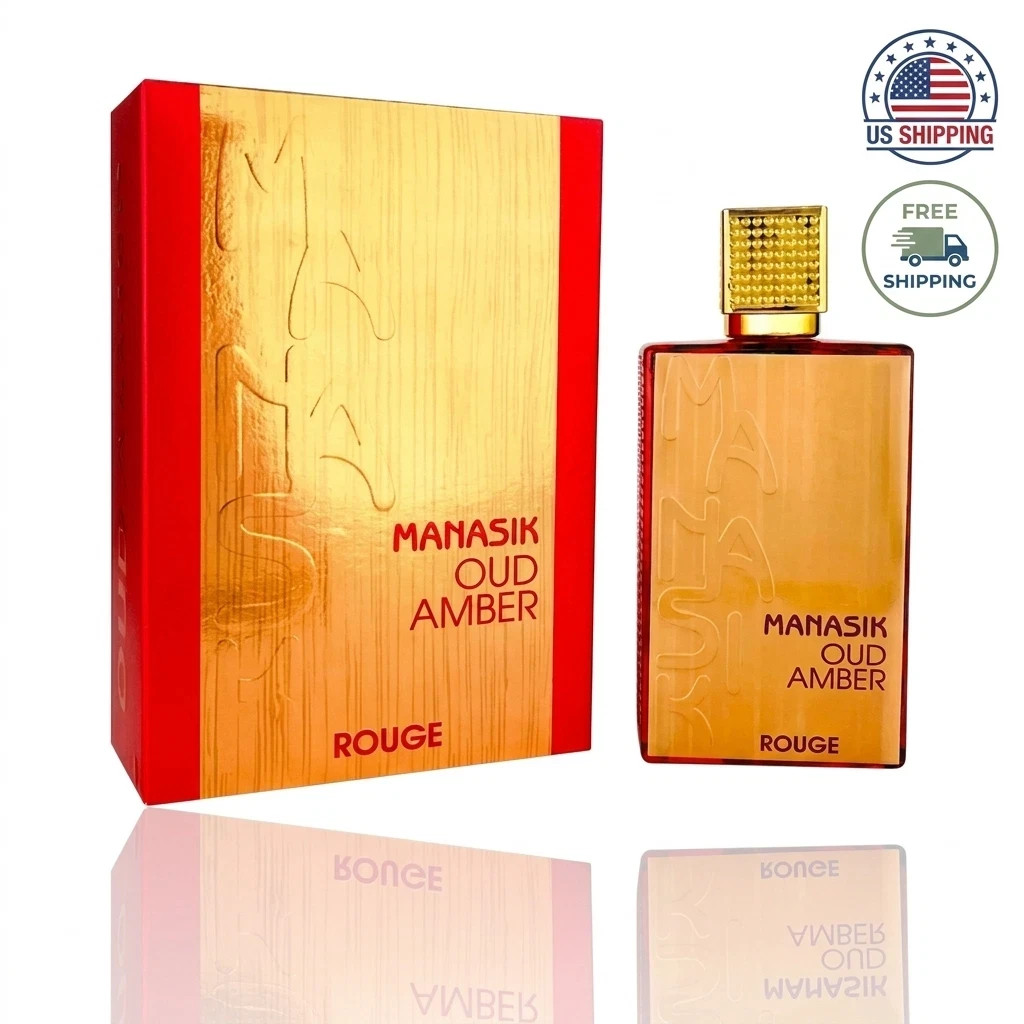 MANASIK Oud Amber Rouge 100ml 3.4oz EDP Perfume Luxury BR540 Alternative Unisex