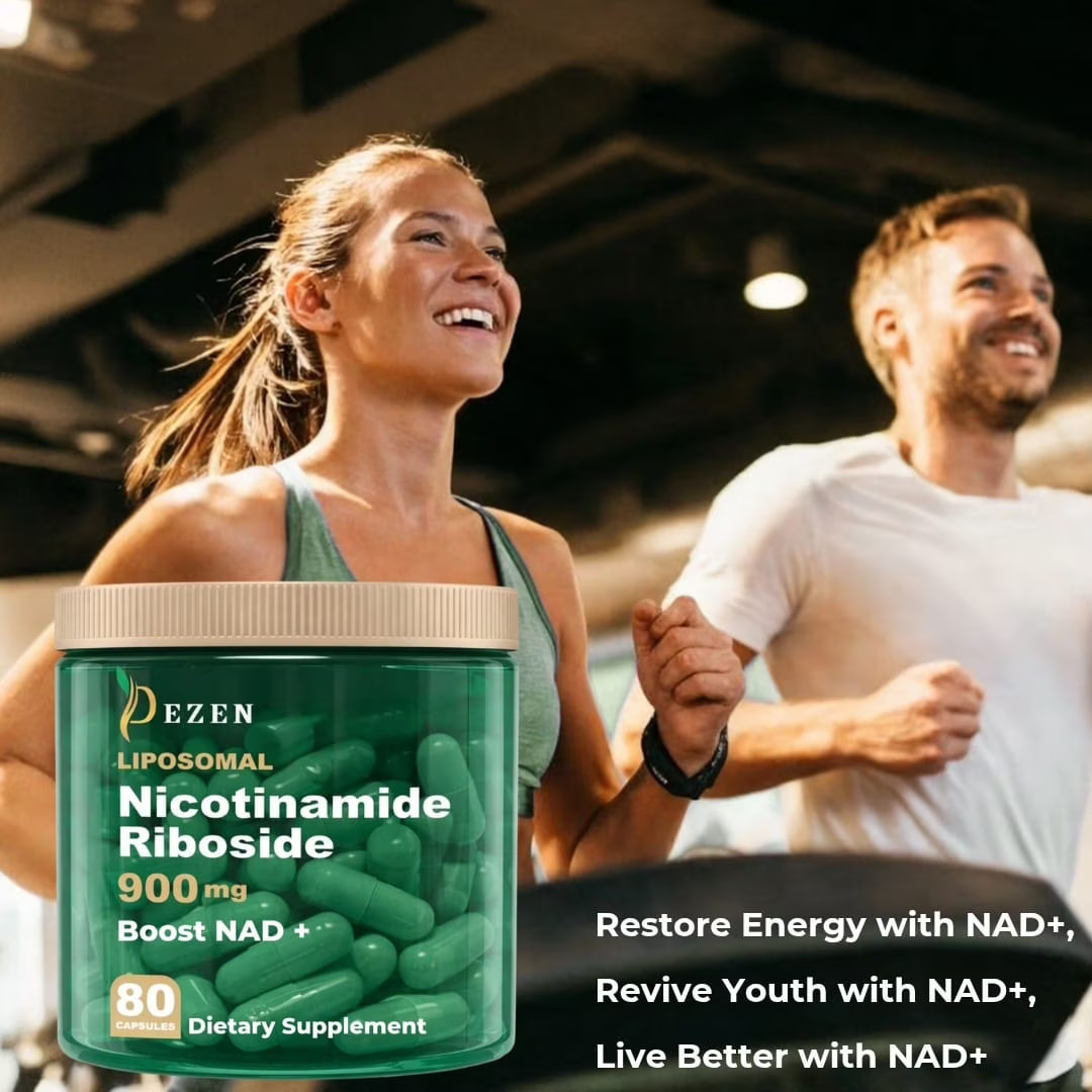 DEZEN NAD+ Supplement Alternative, Liposomal Nicotinamide Riboside/Resveratrol &