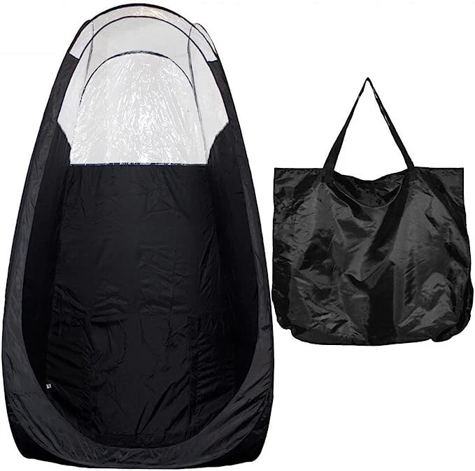 Spray Tan Pop-Up Tent in Black – With Bag – Shipped From United States