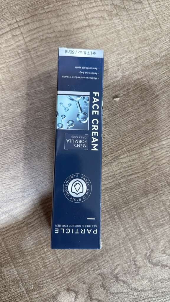 Particle Face Cream for Men 6-in-1 Anti-Aging Cream | Wrinkle Repair, Firming