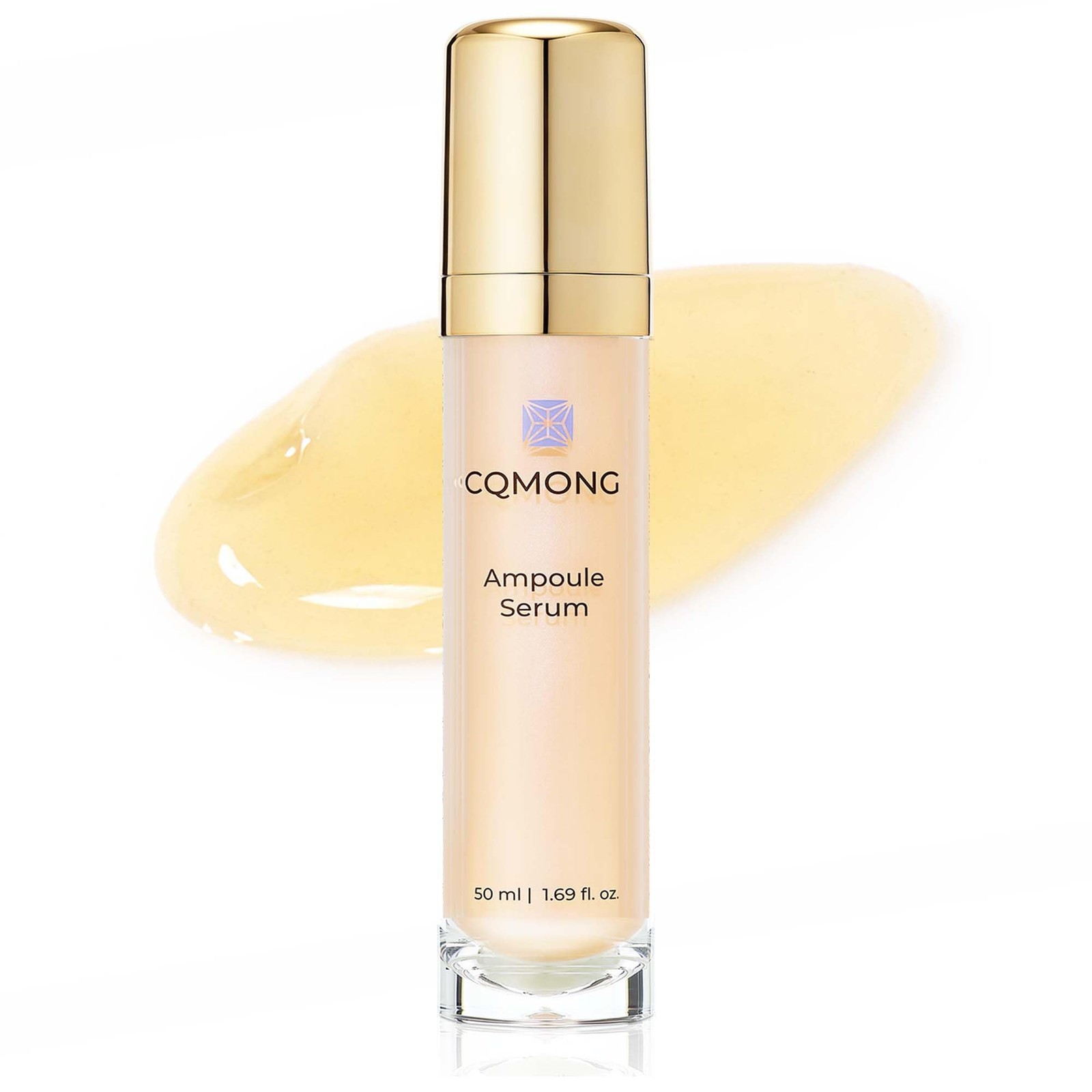 Cqmong Ampoule Facial Serum 1.69 Fl Oz For Glowy Skin Hydrating Wrinkles Dark