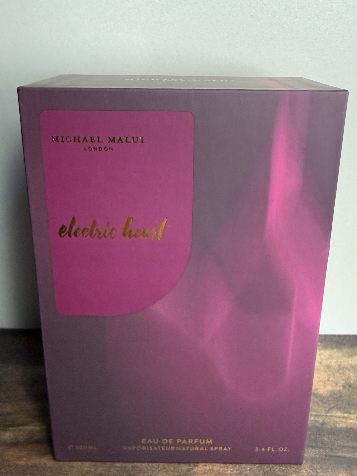 Michael Malul London Electric Heart Eau de Parfum Spray, 3.4 fl oz Regular Size