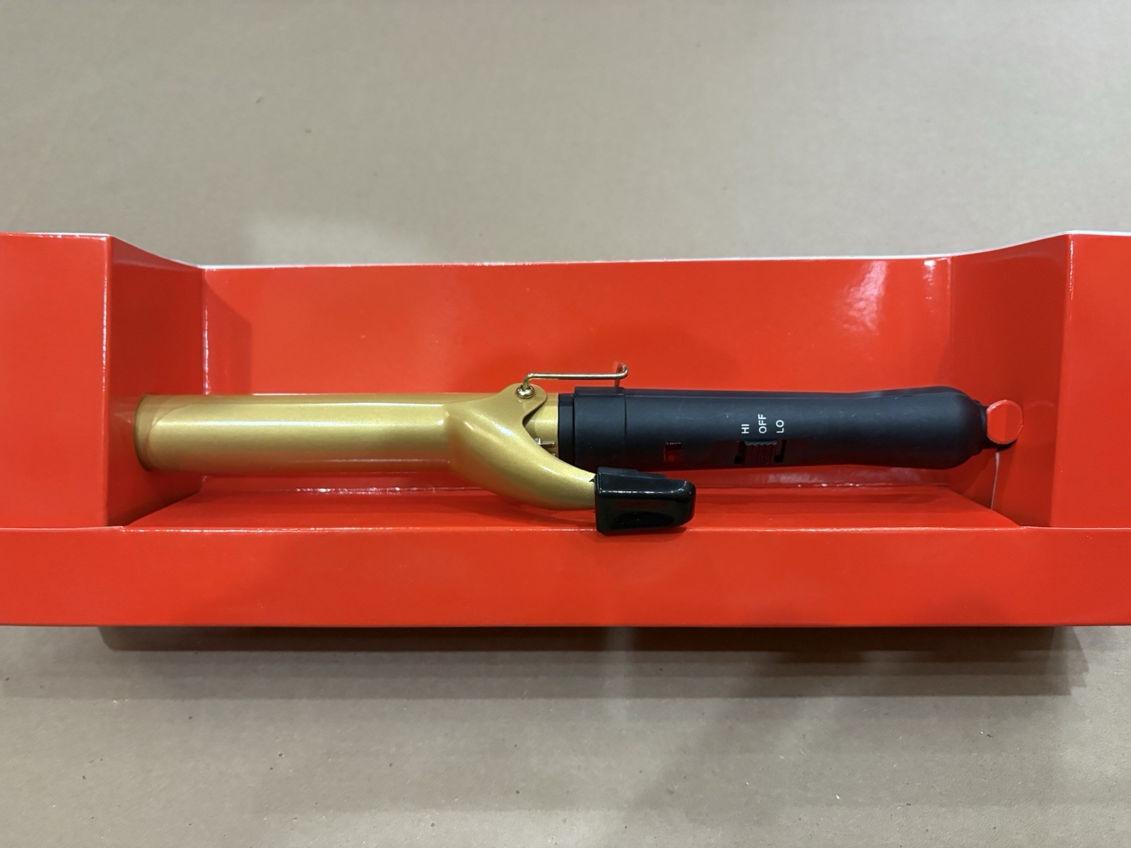 Hot Shot / Hot Tools Salon 24K Gold Curling Iron 1” – NEW