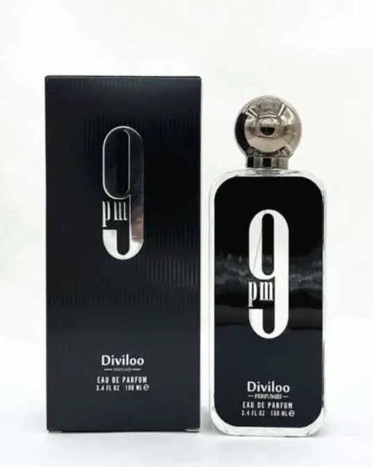 Diviloo 9 Pm Eau De Parfum Spray, Cologne For Men, 3.4 Oz