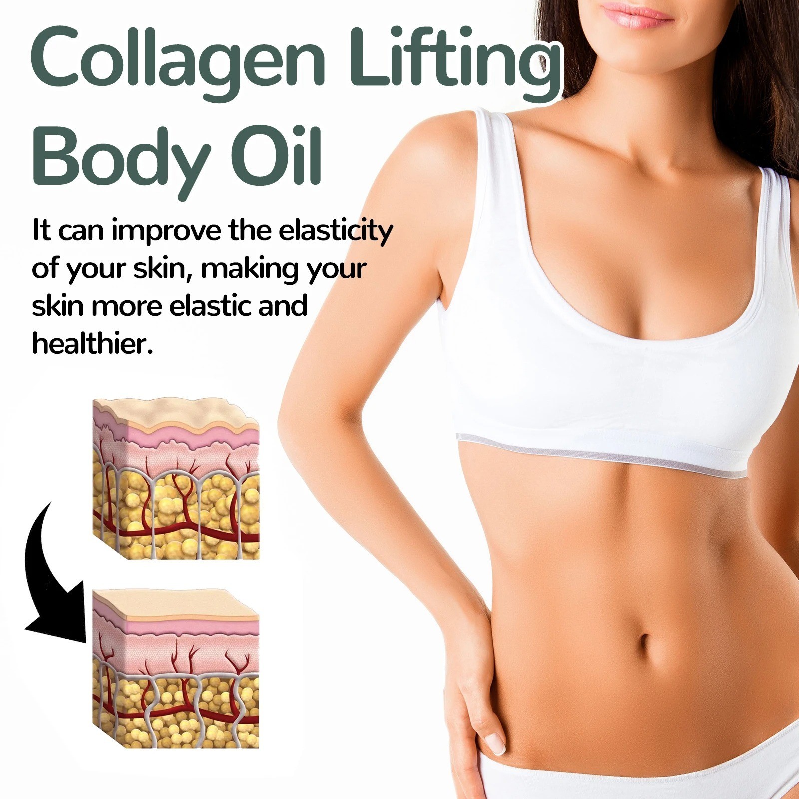 Elycura Advanced Collagen Oil 2026 Skin Tightening & Firming Moisturizing Serum