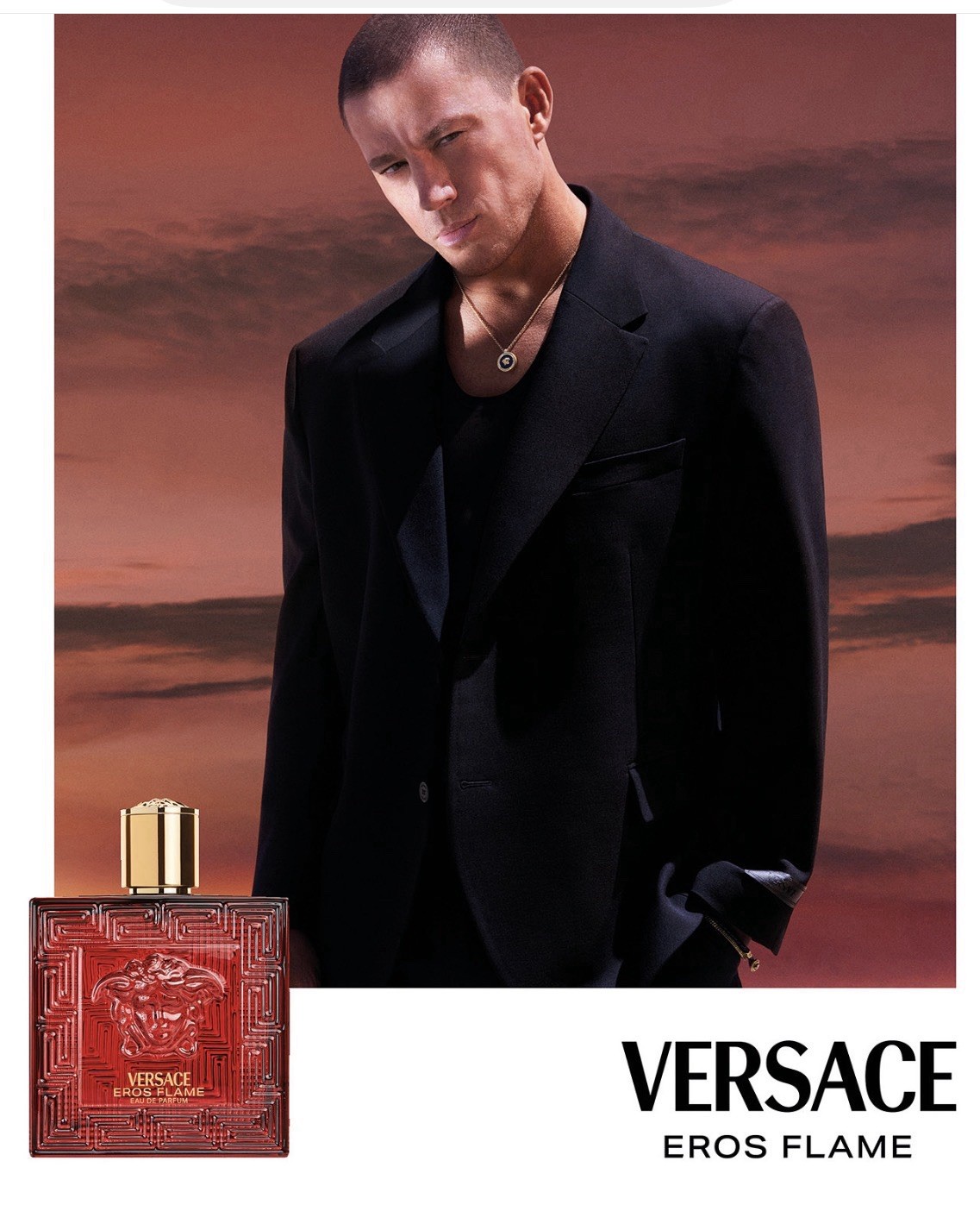 Versace Eros Flame Men’s Eau de Parfum Spray, 3.4 oz (100ml)
