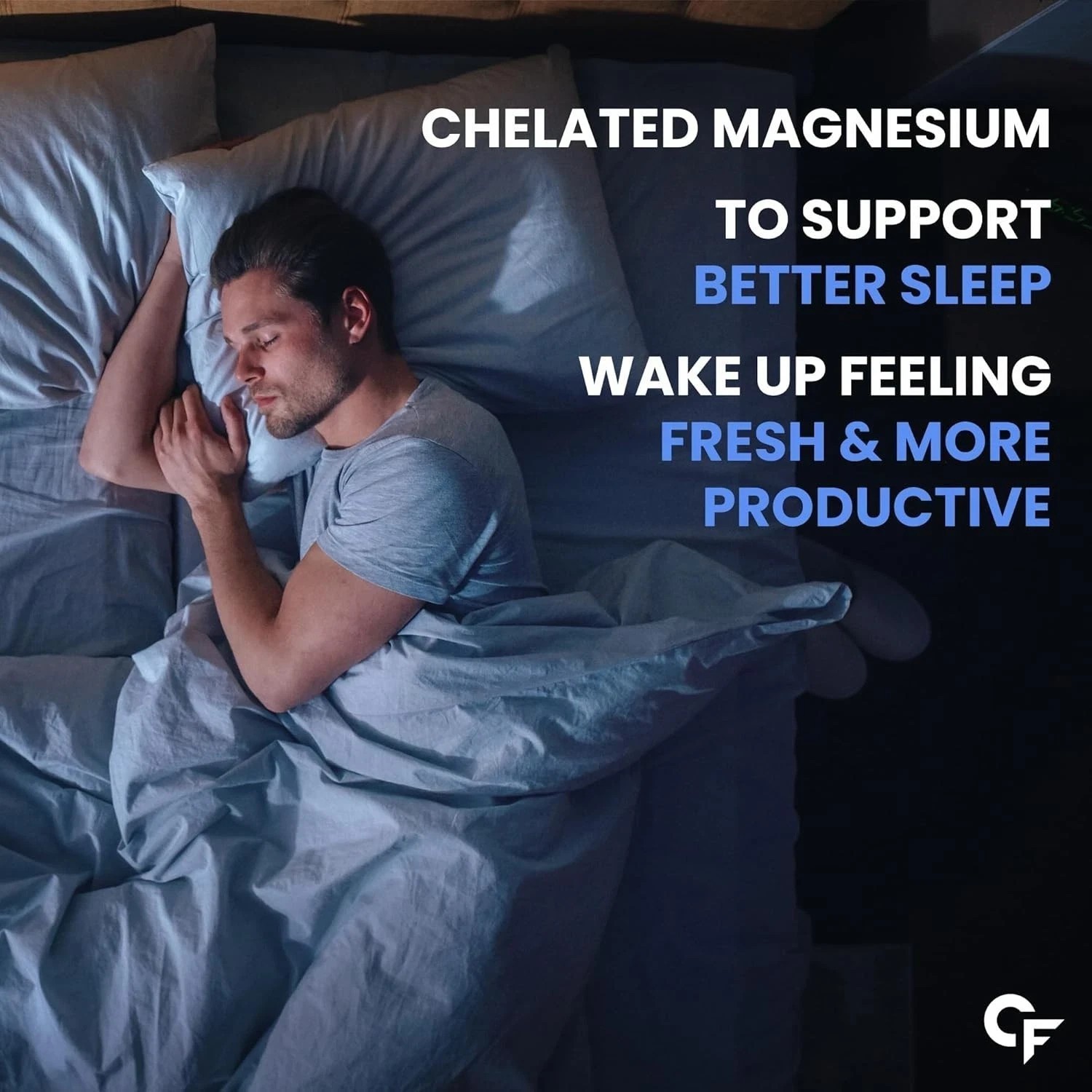 Carbamide Forte Chelated Magnesium Glycinate Supplement 2000mg (120 Veg Tablets)