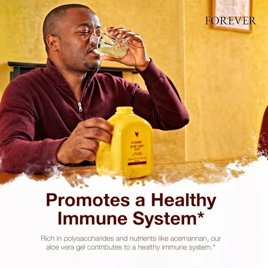 Forever Aloe Vera Gel 2 Pack Pure Drink 99.7% Stabilized 1 Liter