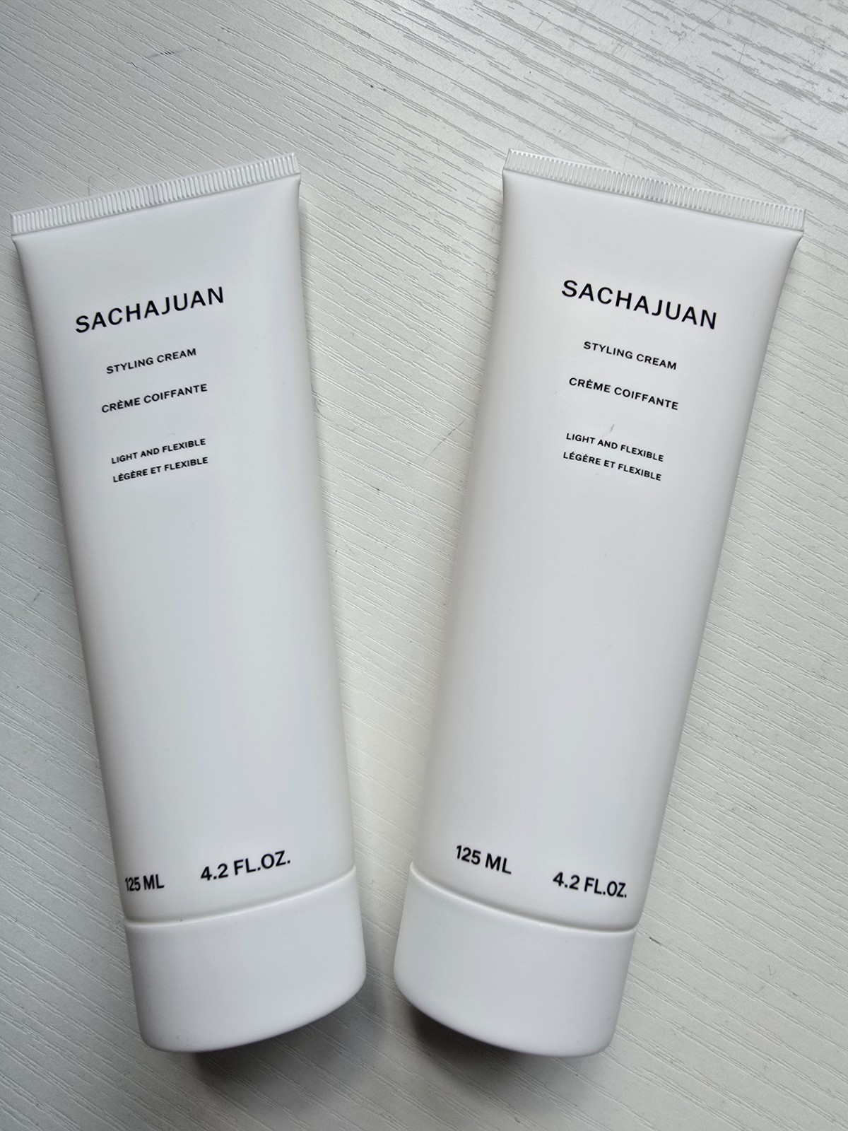SACHAJUAN Hair Styling Cream 4.2 oz 125 ML 2TWO FULL Size Tubes Heat Protectant