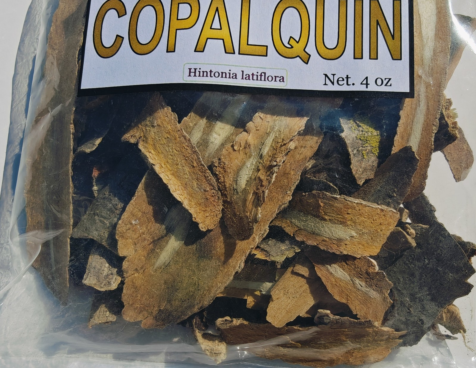 4oz Copalquin Palo Copache Croton Hierba Amarga Copalchi Quina amarilla 113g