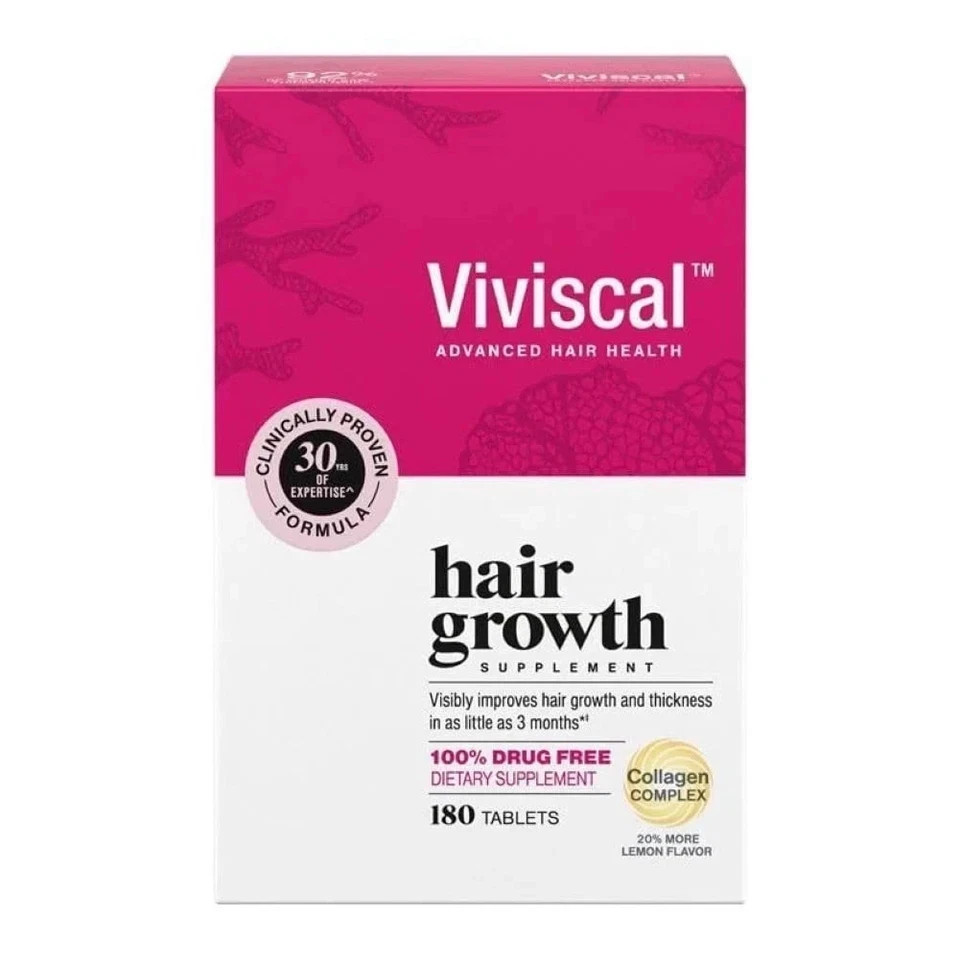 Viviscal Professional Hair Supplement Growth Tablets for Women 180 Tabs 07/2028V