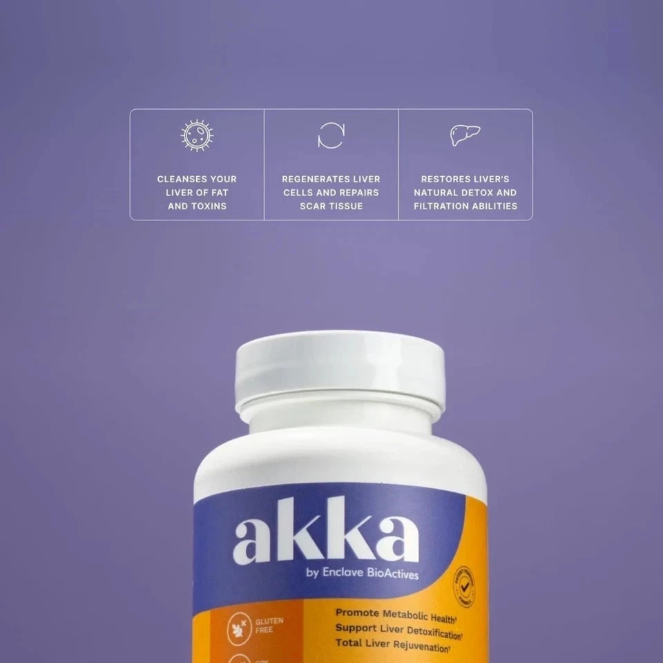 AKKA Superior Liver Cleanse Detox & Repair | Milk Thistle & Gut Well-Being Assis