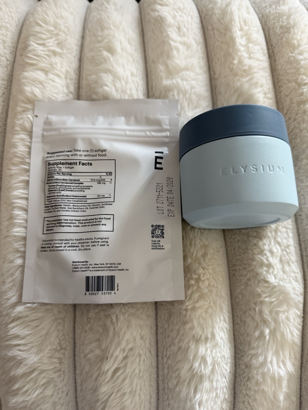 Wow😱😨 Elysium, Mosaic, Skin Aging + Collagen Support, 30 Softgels Exp:04/28