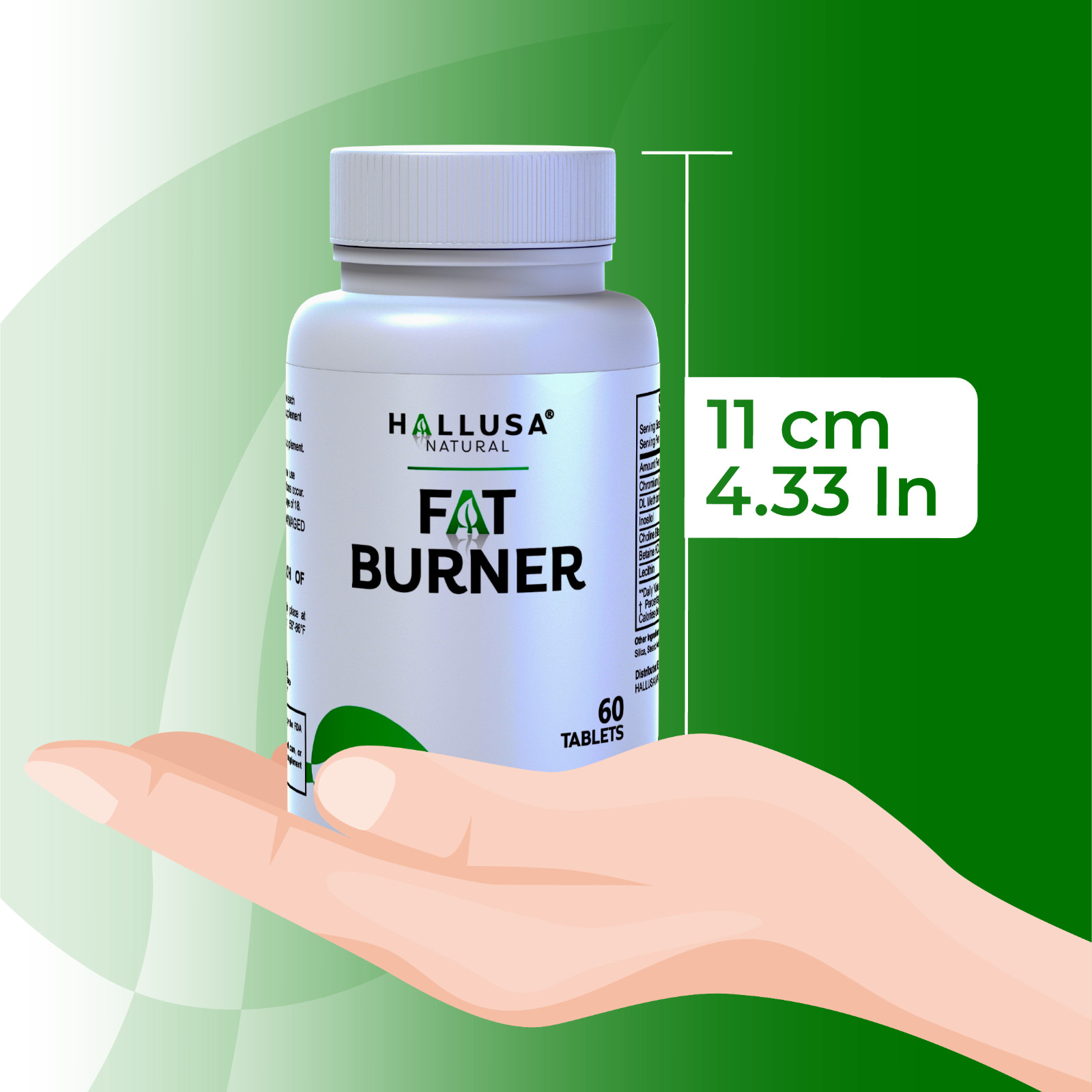 FAT BURNER – Fast Acting – Metabolism Energy – Carb blocker – 60