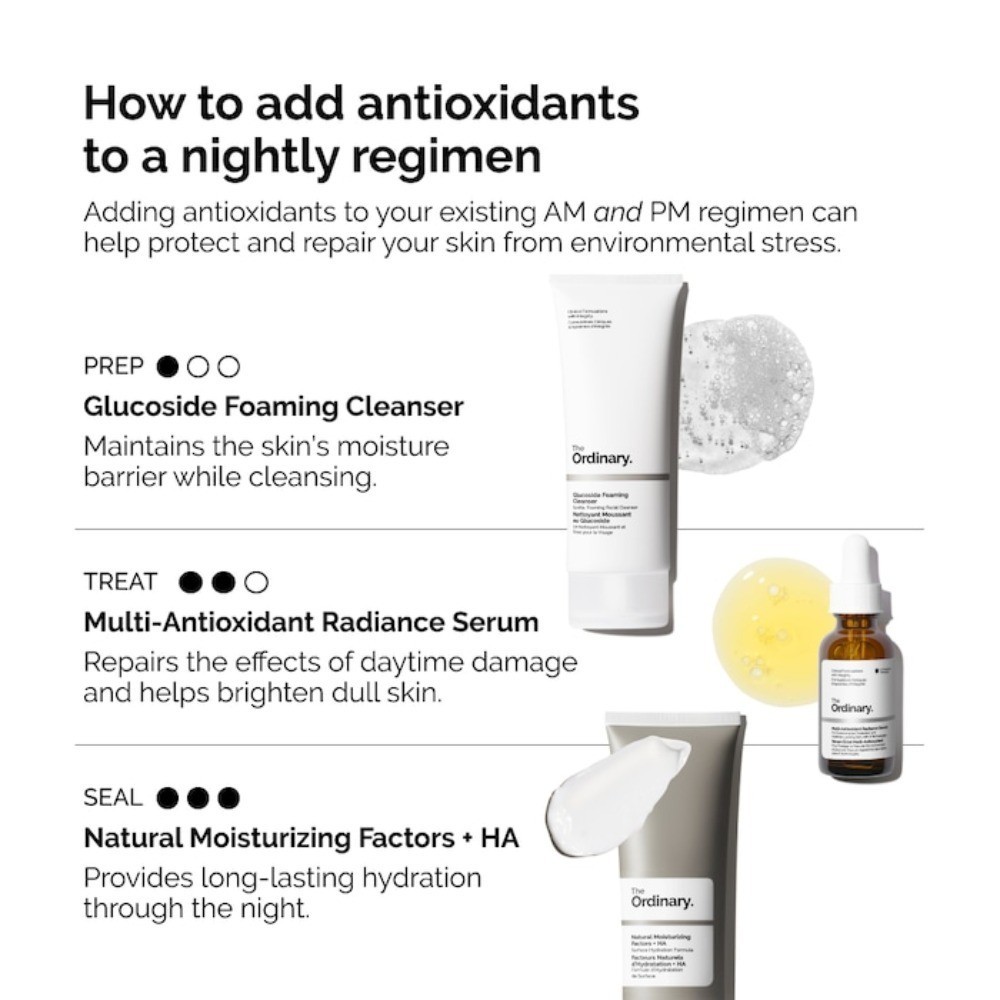 The Ordinary Authentic Multi-Antioxidant Radiance Serum with Vitamin C 1 oz/30mL