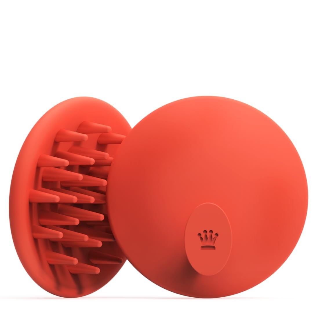 Revitalizing Silicone Scalp Brush – Shampoo Massager for Clean, Fresh Hair, Ergo