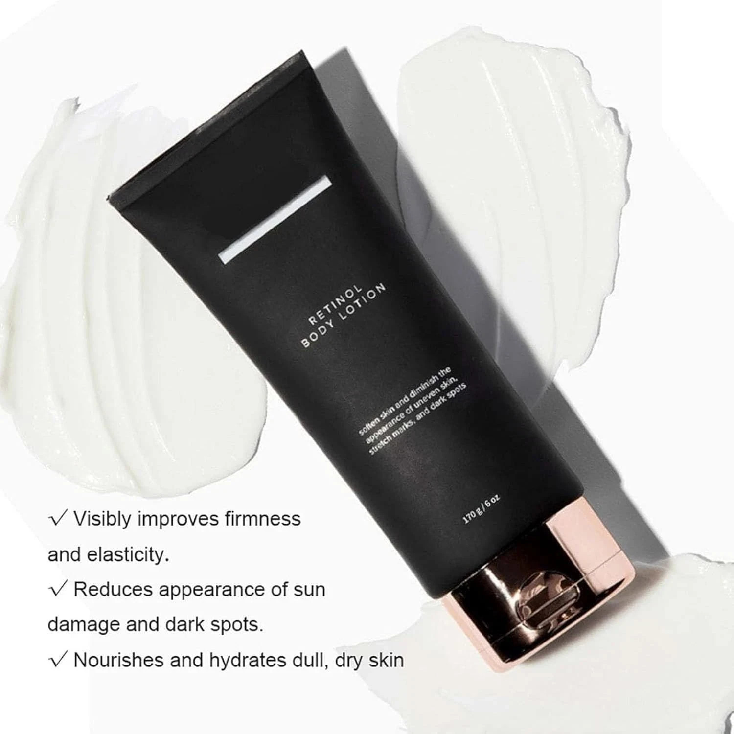 Retinol Anti Aging Body Lotion Firming Cream Crepey Skin Moisturizer 6oz 170g