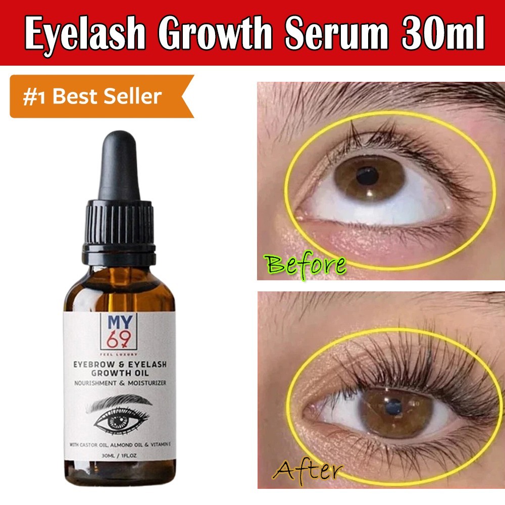 Eyebrow Growth Serum – with Biotin & Peptides – Regrow Eyebrow Hair 30ml