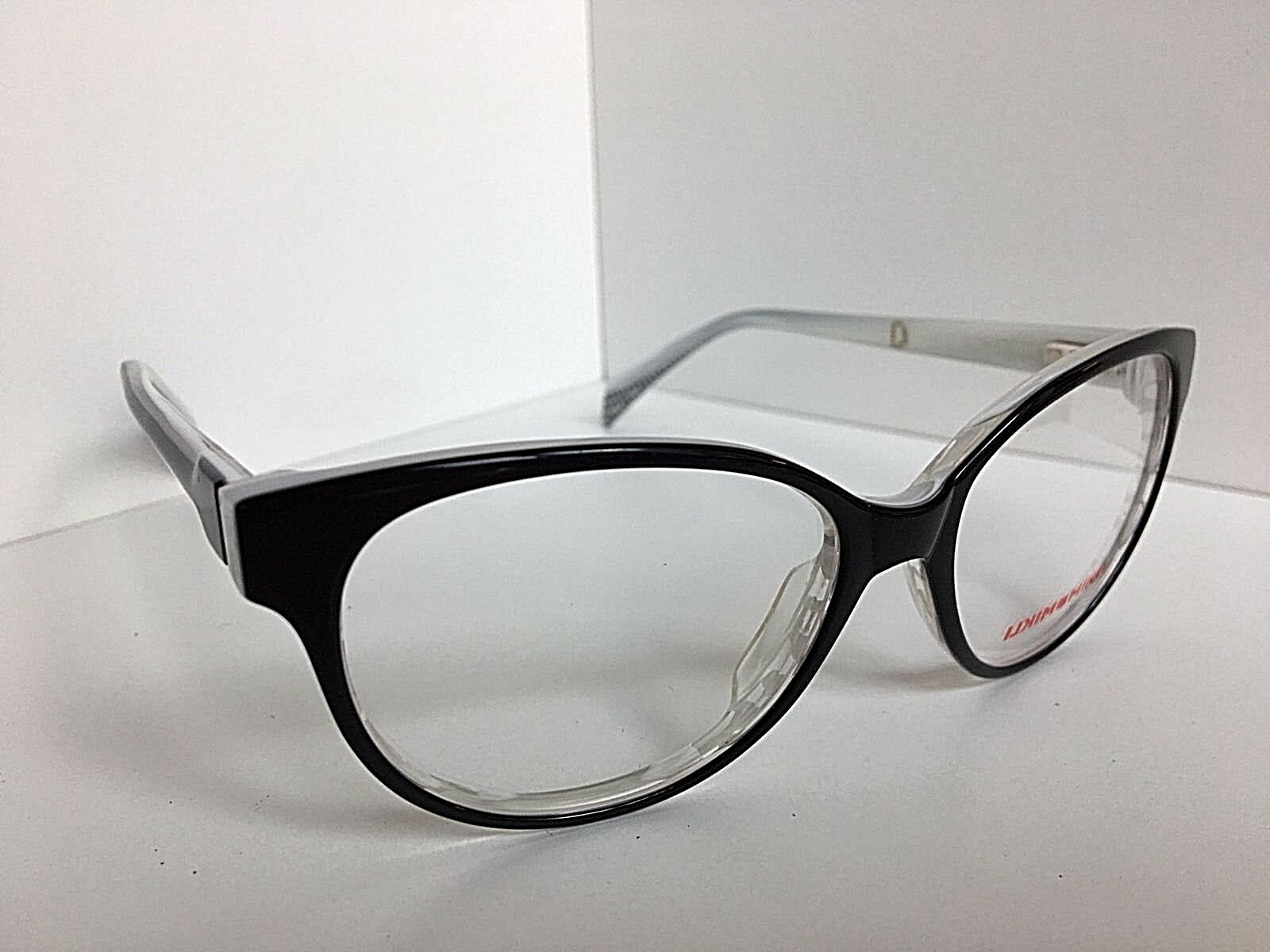 New Mikli by ALAIN MIKLI ML17R12 M01 54mm Black White Women’s Eyeglasses Frame .