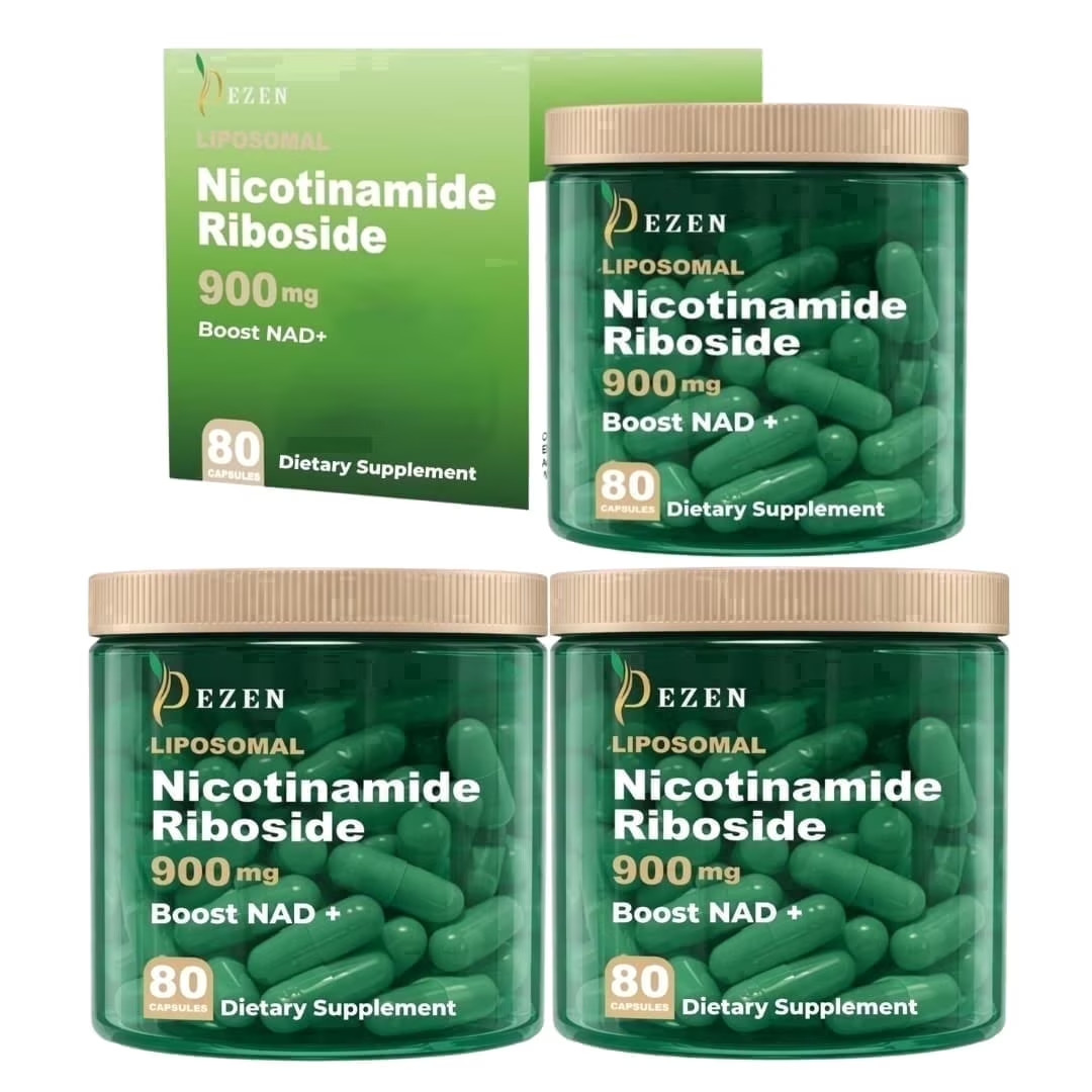 DEZEN NAD+ Supplement Alternative, Liposomal Nicotinamide Riboside/Resveratrol &