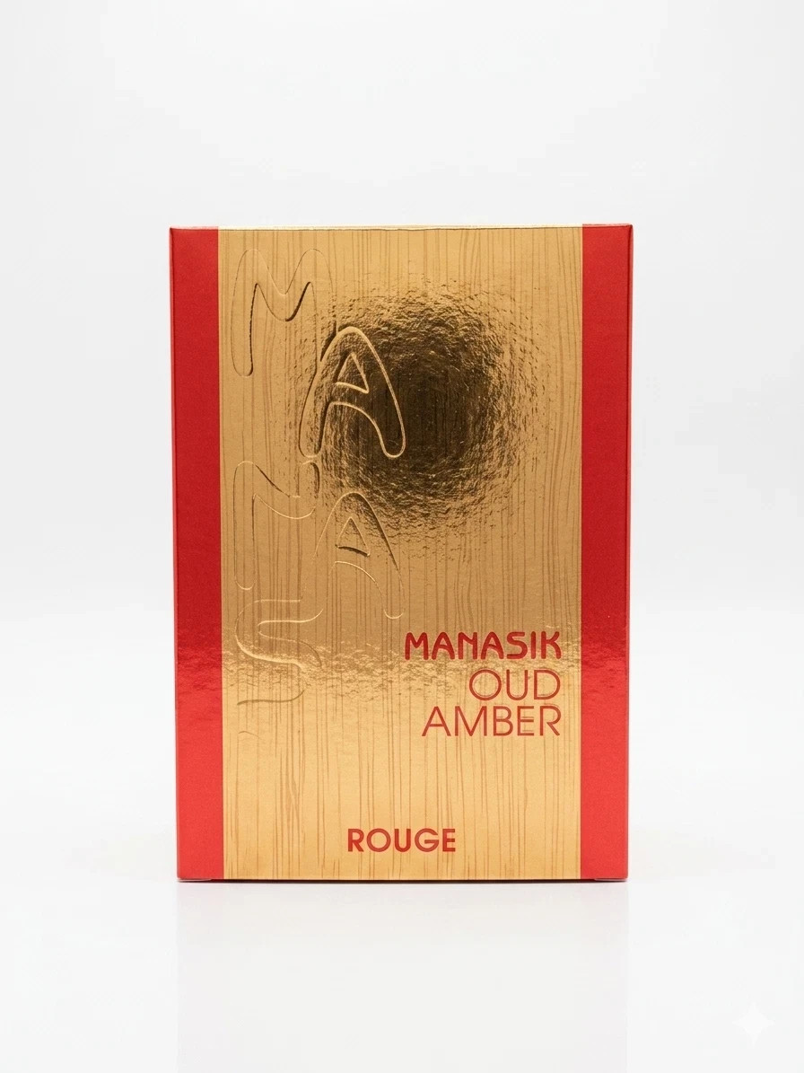 MANASIK Oud Amber Rouge 100ml 3.4oz EDP Perfume Luxury BR540 Alternative Unisex