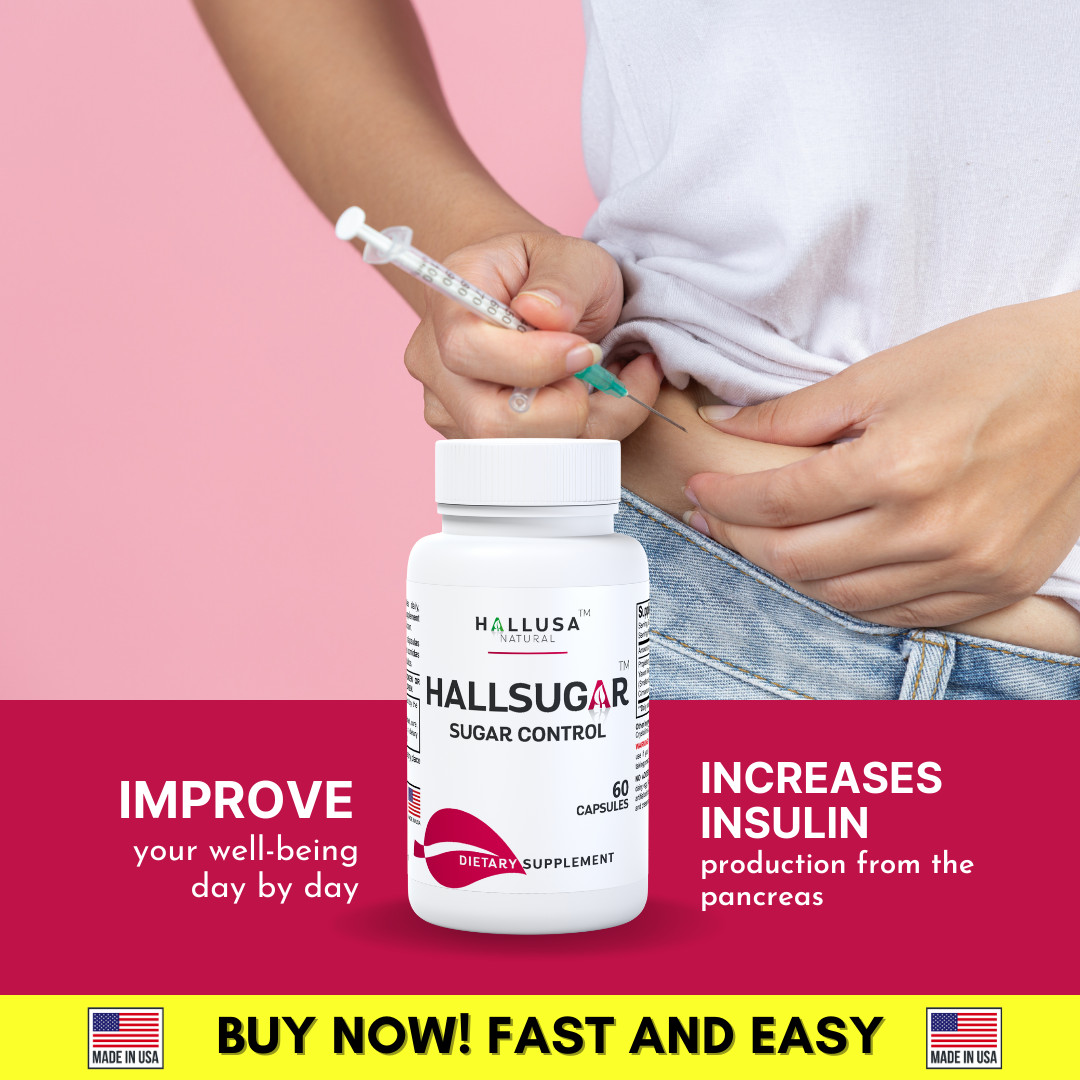 HALLSUGAR – Blood Sugar Control – Blood glucose Levels – 60 Cap