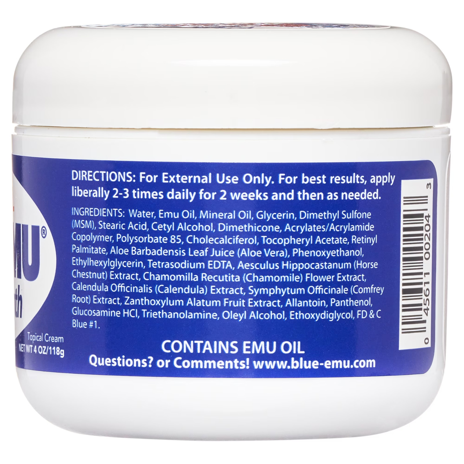 Blue-Emu Original Super Strength for Healthy Muscles & Joints 4 Oz Cream in USA