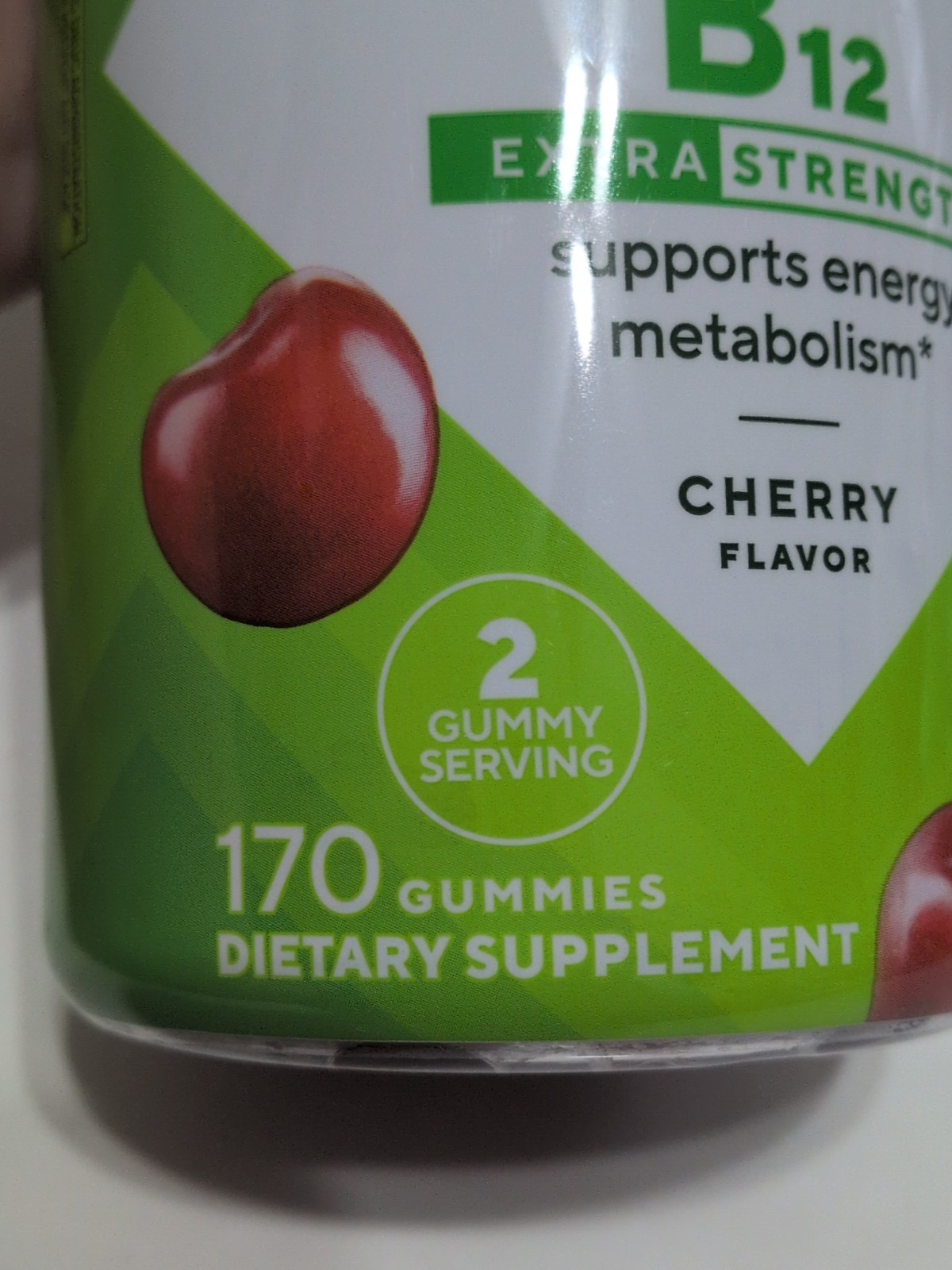 VITAFUSION Extra Strength Vitamin B12 Gummy 3000mcg Per Serving 2 Bottles NEW
