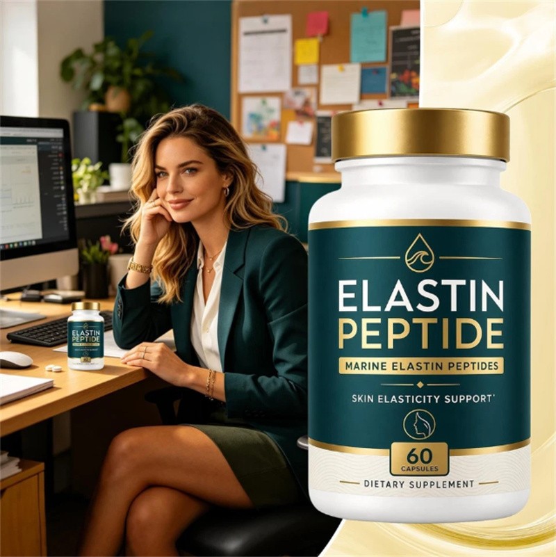 2PCS NEW Elastin Peptide Skin Tightening Supplement, Skin Elasticity, 60 Count