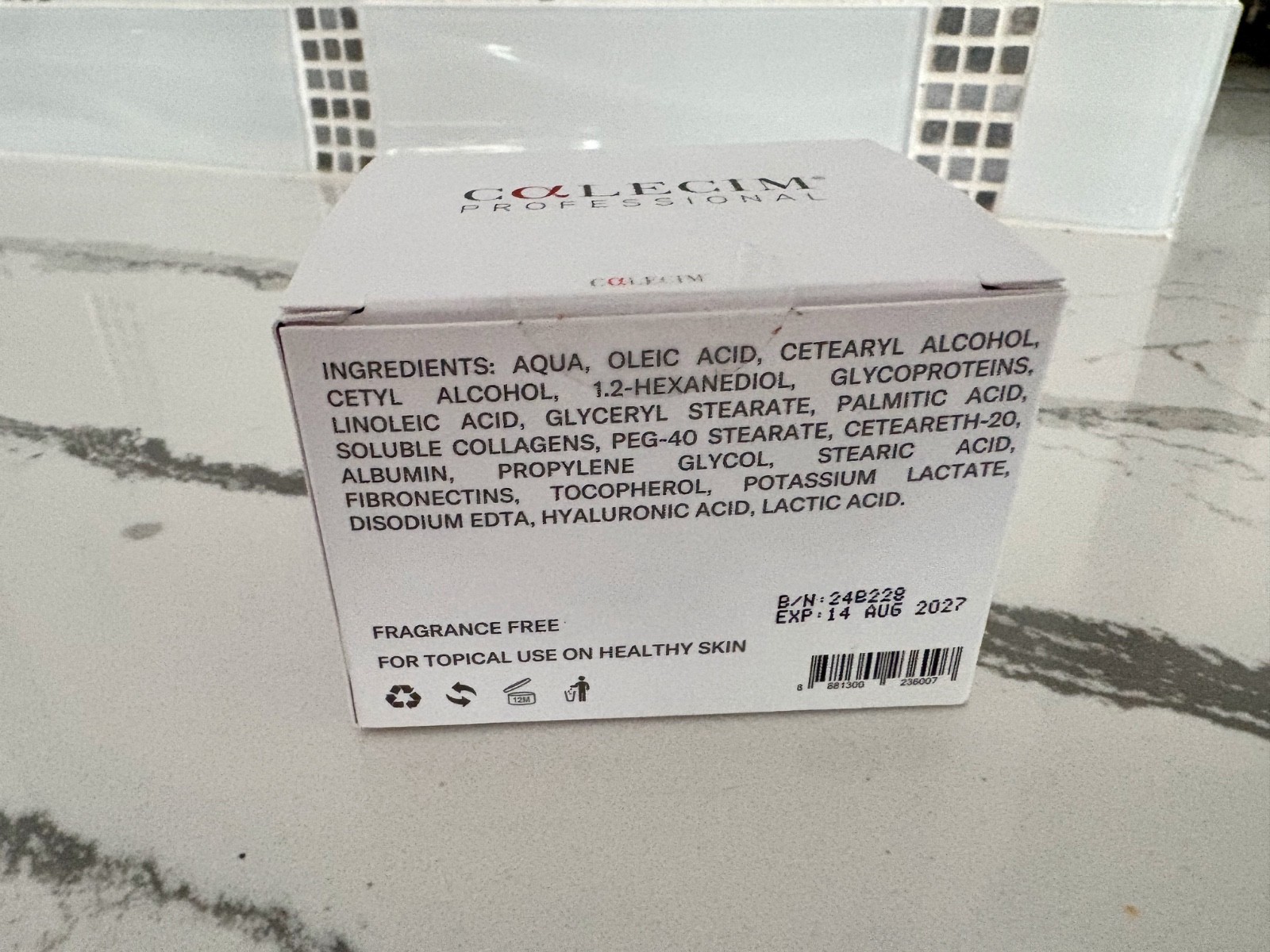 Calecim Professional Multi-Action Cream, 50 g, 1.76 oz, EXP 08/2027 NEW SEALED