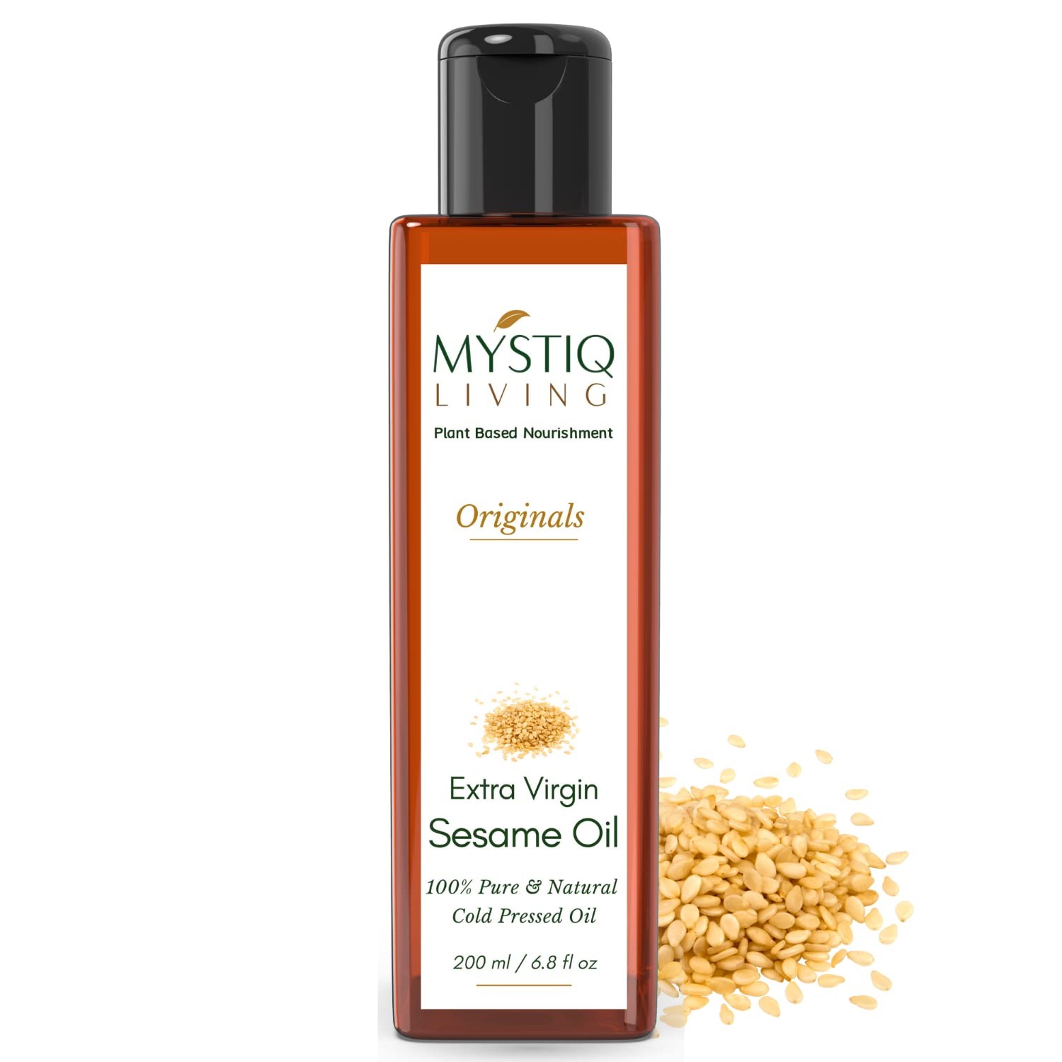 Mystiq Living Extra Virgin Sesame Oil, 200ml
