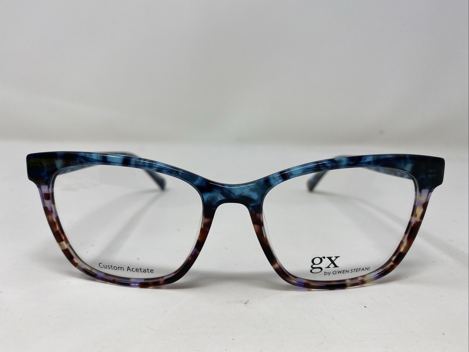GX by Gwen Stefani GX108 TEA 54-18-140 B:42 Teal Tortoise Eyeglasses Frame CG59