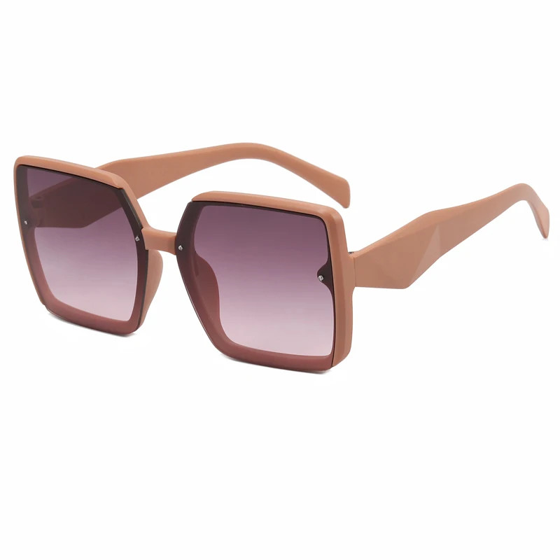 Large Square Frame Sunglasses Europe and the United States Fashion Trend Persona