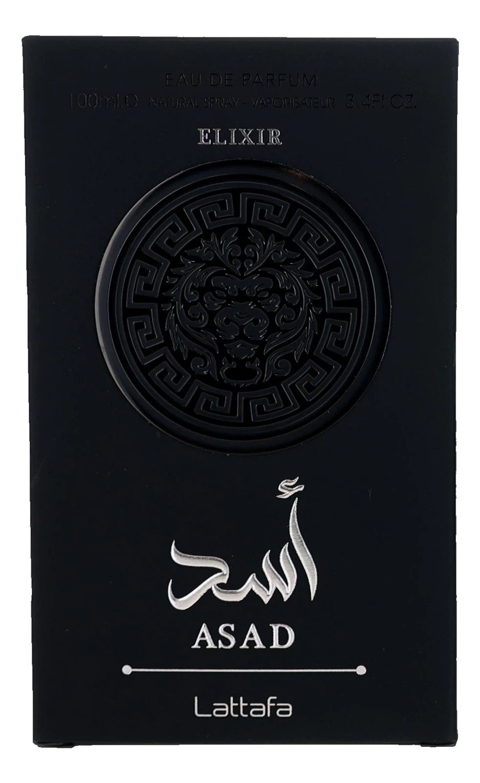 LattLattafa Asad Elixir EDP 3.4oz for Men – Bold Spicy & Warm Woody Power